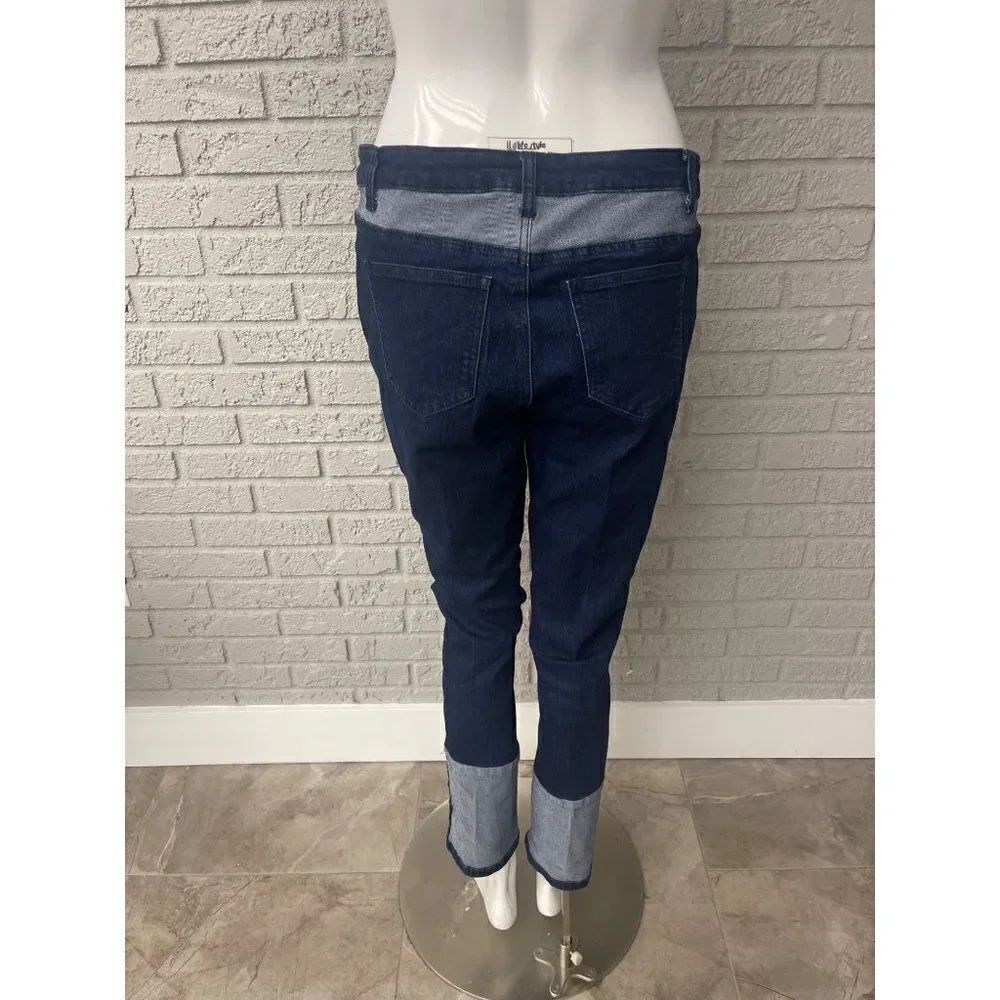 ModX Color Block Stretch Jeans Size 10 - Picture 2 of 8
